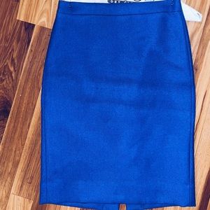 J.Crew royal blue pencil skirt
